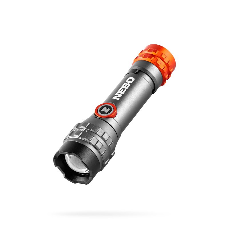 Nebo DAVINCI NEB-FLT-1046 Flashlight, 550 mAh, Lithium-Ion, Rechargeable Battery, LED Lamp, 250, 80, 250 Lumens