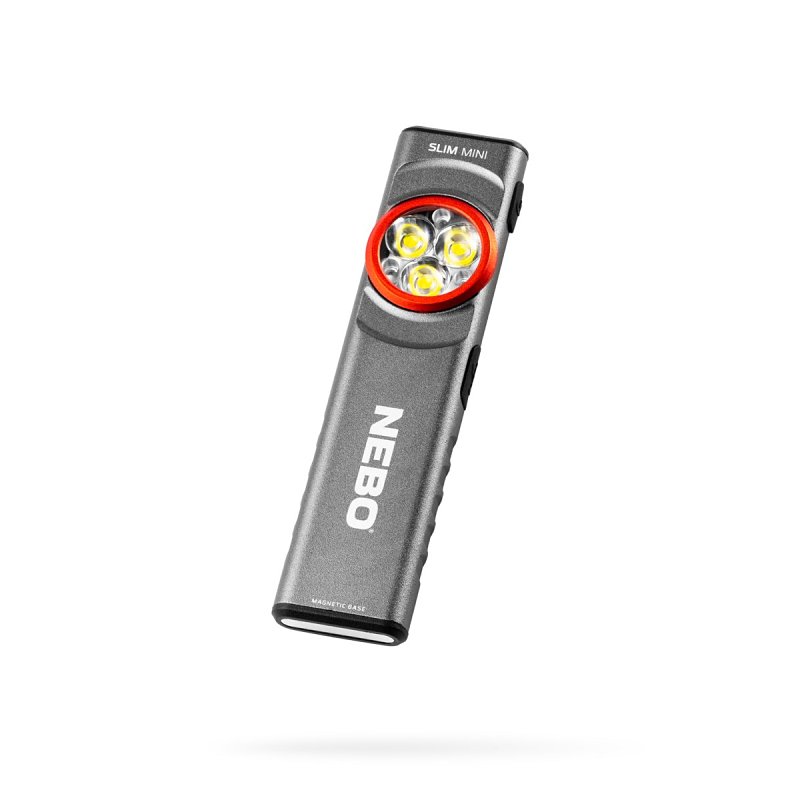 Nebo NEB-FLT-1042 Flashlight, 450 mAh, Lithium-Ion Battery, LED Lamp, 250 Lumens, 10 hr Run Time