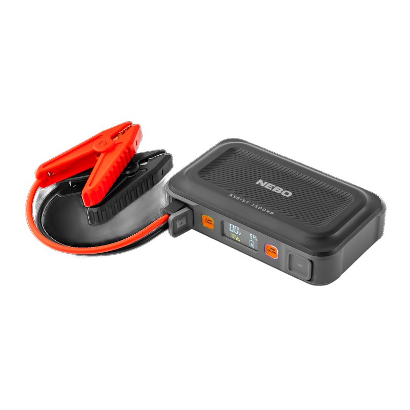 Nebo Assist 1500XP NEB-JMP-0003 Jump Starter, 12 V, 1500 A, Lithium Polymer Battery