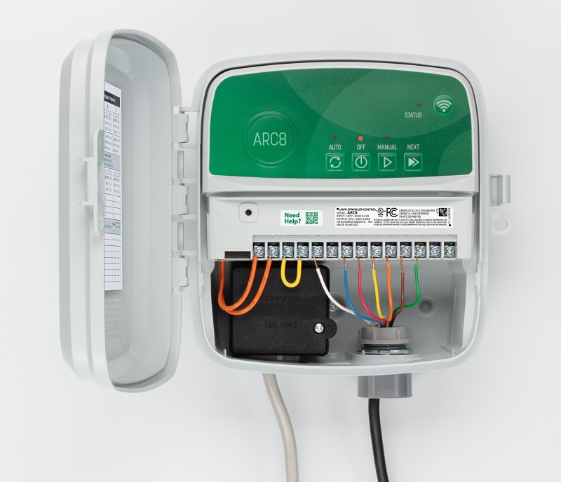 Rain Bird ARC8 App-Based Residential Controller, IP24 Enclosure