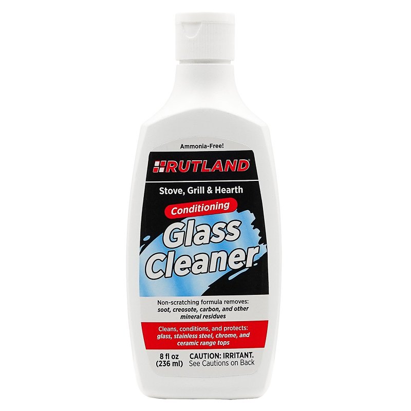 Rutland 84 Conditioning Glass Cleaner, Paste, Blue, Mild, 8 oz, Bottle