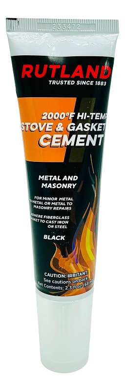 Rutland 77 Stove and Gasket Cement, 3 oz, Tube