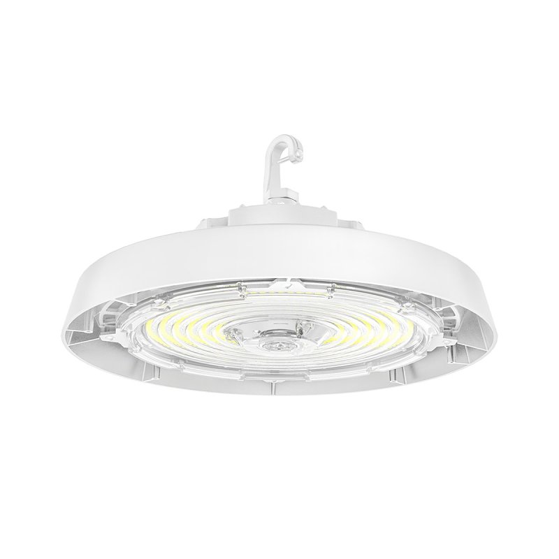 ETI ERHB Series ERHB-22L-LB3-8-CP3-MV-LVD-WH High Bay Fixture, 120/277 V, 100, 120, 150 W, LED Lamp, 22,500 Lumens