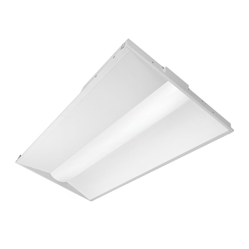 ETI Boost Center Basket Series 64702301 Troffer, 120/277 V, 24, 29, 32, 39 W, LED Lamp, 5850 Lumens, Steel Fixture