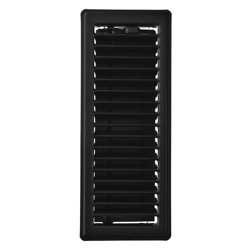 LVRD FLOOR RGSTR MATBLK 4X12IN