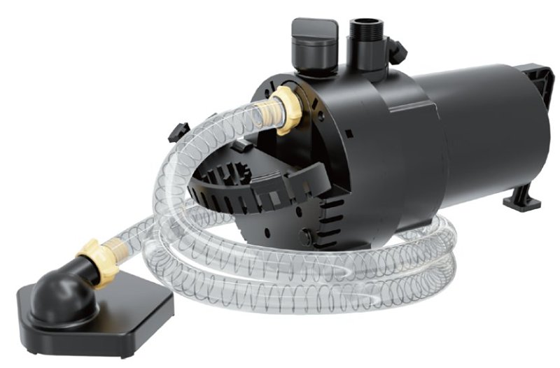 PROPUMP UTA02510 Utility Pump, 1-Phase, 2.5 A, 115 V, 1/4 hp, 3/4 in Outlet, 30 ft Max Head, Thermoplastic