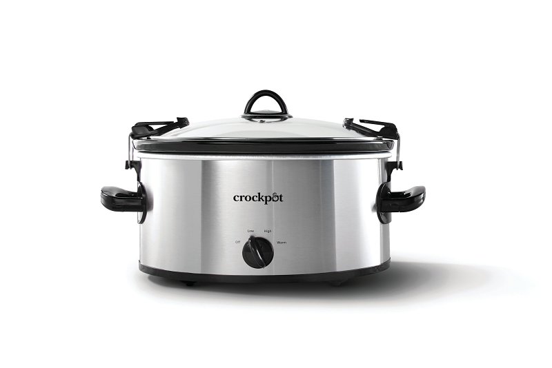 Crock-Pot 2131382 Slow Cooker, 6 qt Capacity, Silver