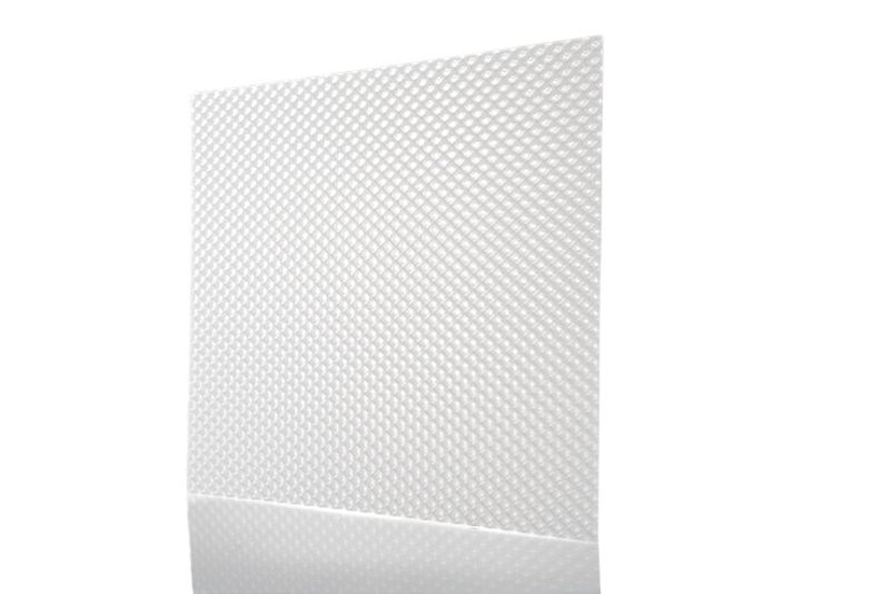 Plaskolite 1A20084A Lighting Panel, Non-Yellowing, 47-3/4 in L x 23-3/4 in W x 3/8 in D Dimensions, Acrylic, White