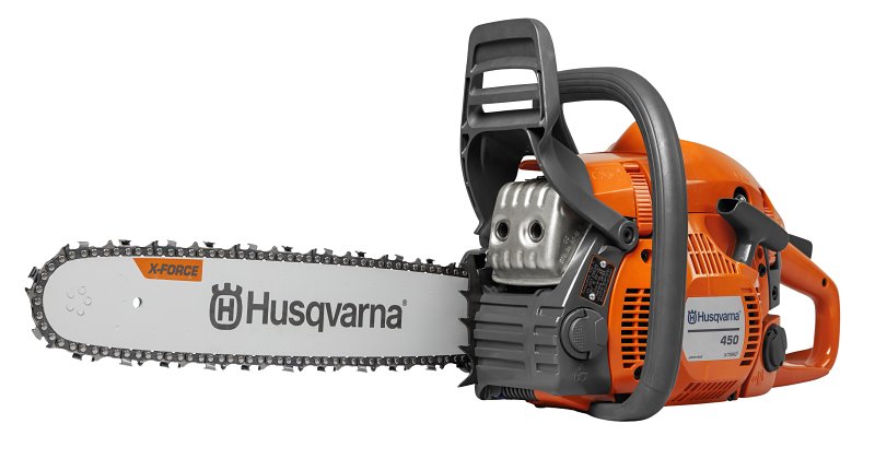 Husqvarna 970 61 31â€‘18 Chainsaw, Gasoline, 3.06 cu-in Engine Displacement, 2-Stroke, X-Torq Engine, 20 in L Bar