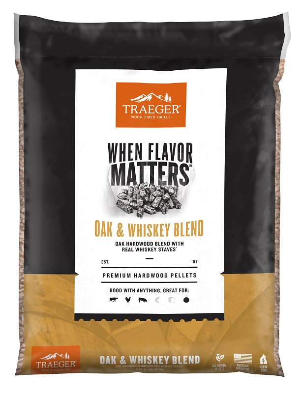 WOOD PELLET WHSKEY BARREL 20LB