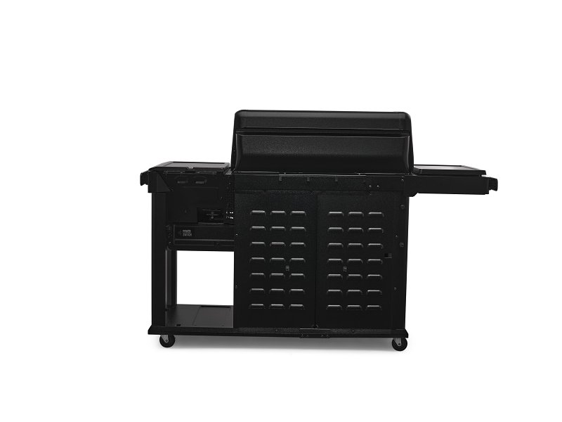 Traeger Woodridge Elite Series TFC97XLH Pellet Grill, 585 sq-in Primary Cooking Surface, Side Shelf Included: Yes