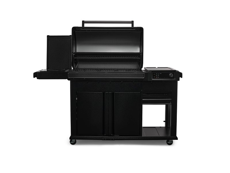 Traeger Woodridge Elite Series TFC97XLH Pellet Grill, 585 sq-in Primary Cooking Surface, Side Shelf Included: Yes