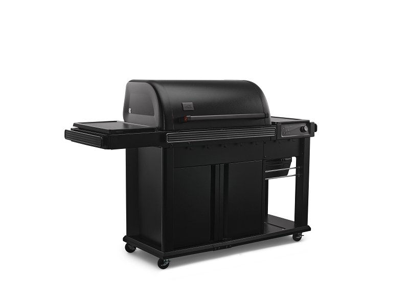 Traeger Woodridge Elite Series TFC97XLH Pellet Grill, 585 sq-in Primary Cooking Surface, Side Shelf Included: Yes