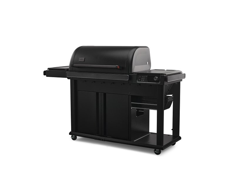 Traeger Woodridge Elite Series TFC97XLH Pellet Grill, 585 sq-in Primary Cooking Surface, Side Shelf Included: Yes