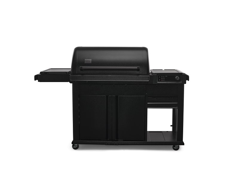 Traeger Woodridge Elite Series TFC97XLH Pellet Grill, 585 sq-in Primary Cooking Surface, Side Shelf Included: Yes