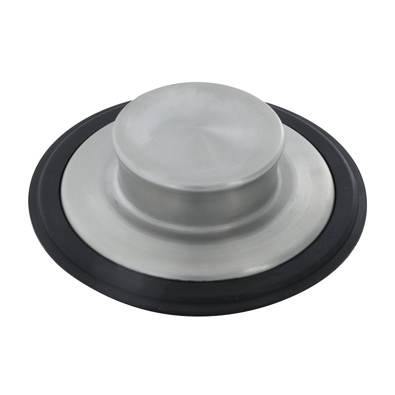 Danco 12015 Garbage Disposal Drain Stopper, 3.38 in Dia, 1 in H, Stainless Steel