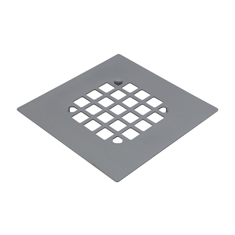 SHWR DRAIN COVER SNAP-IN SQ BN
