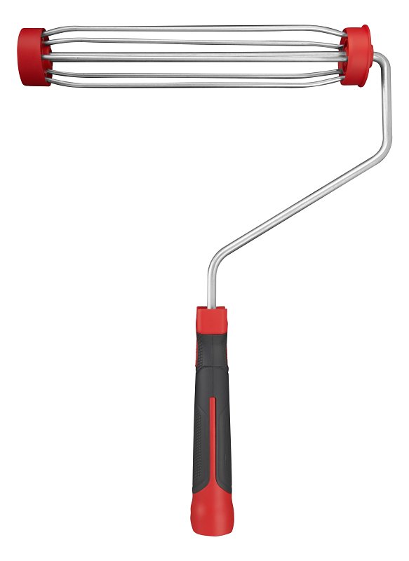 Wooster SHERGRIP R014-9 Paint Roller Frame, 9 in L Roller, Ergonomic, Soft Handle