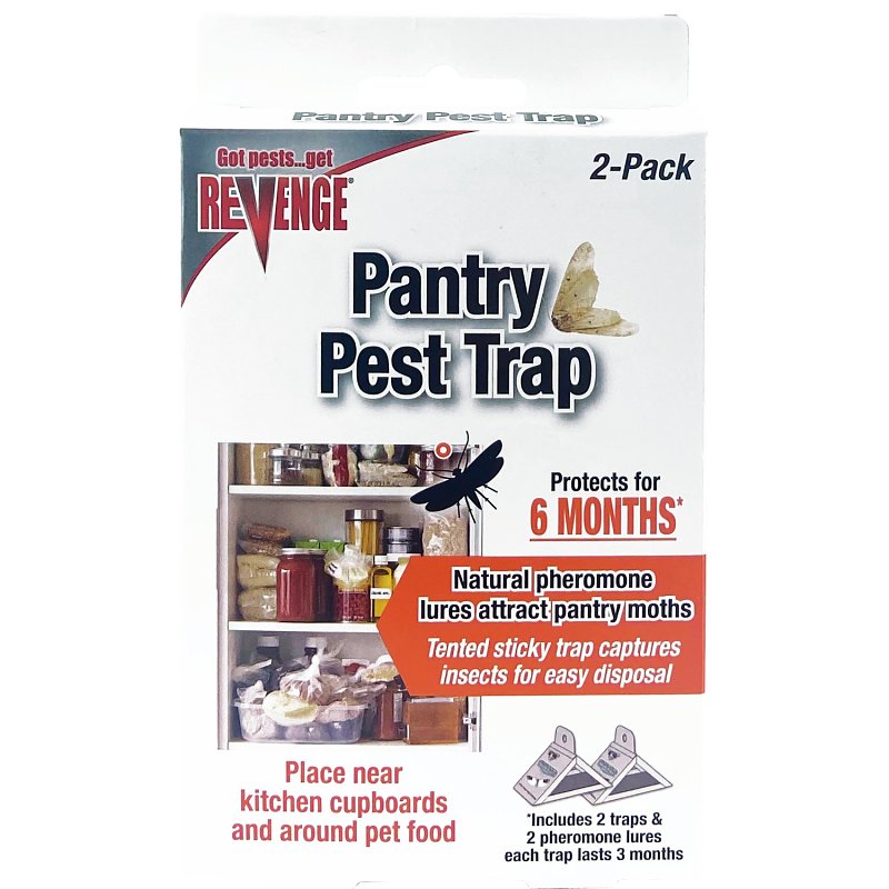 Bonide REVENGE 124 Moth Traps, Solid, Mild, Clear/Light Yellow