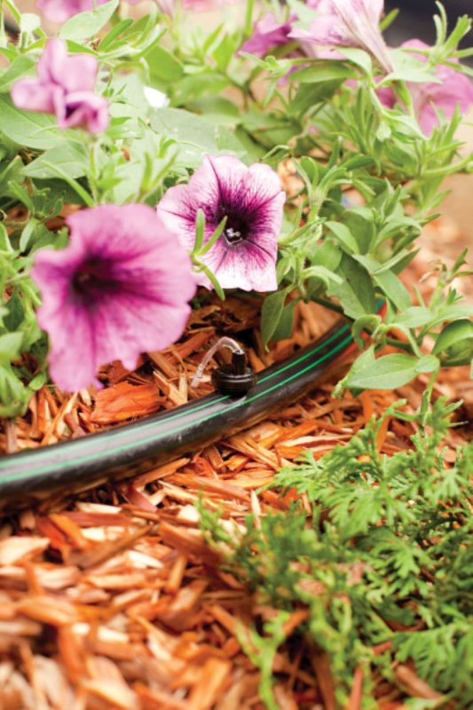 Rain Bird T63-100S Blank Distribution Tubing, 0.54 in ID, 100 ft L, Plastic, Black