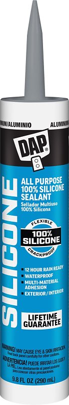 DAP 08643 Window and Door Sealant, -40 to 400 deg F, 9.8 fl-oz Cartridge