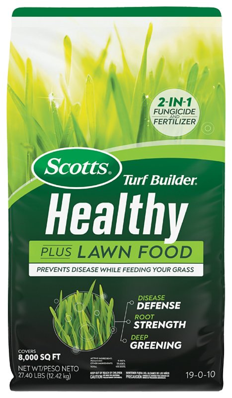 Scotts 26032 Lawn Food, 27.4 lb Bag, Granules, 19-0-10 N-P-K Ratio