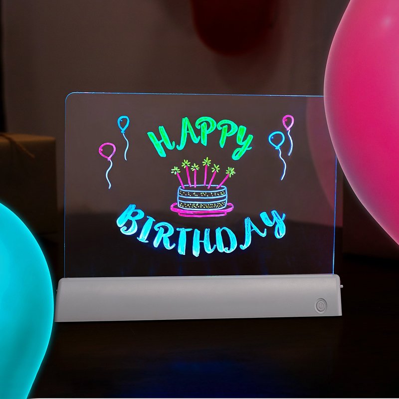 globe 13559 Glow Board, Plastic, Clear, 27 -Piece