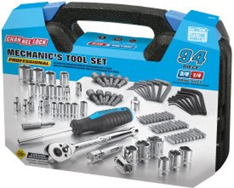 Channellock 39070 Mechanic's Tool Set, 94-Piece