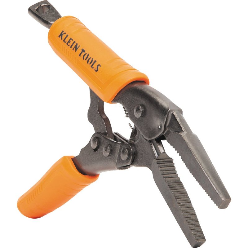 LONG NOSE LOCK PLIER ORNG 6IN