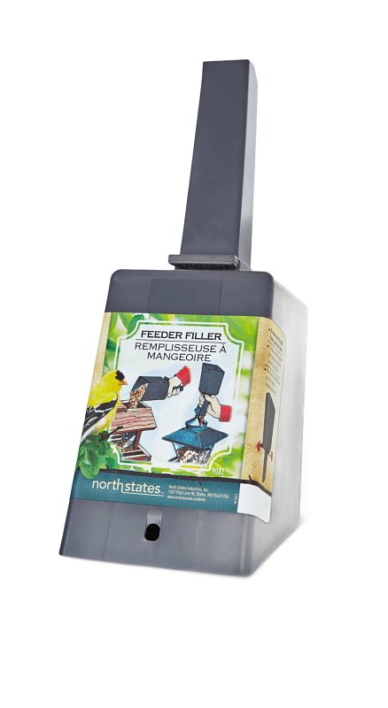 North States 9022 Feeder Filler Scoop, Plastic, Gray