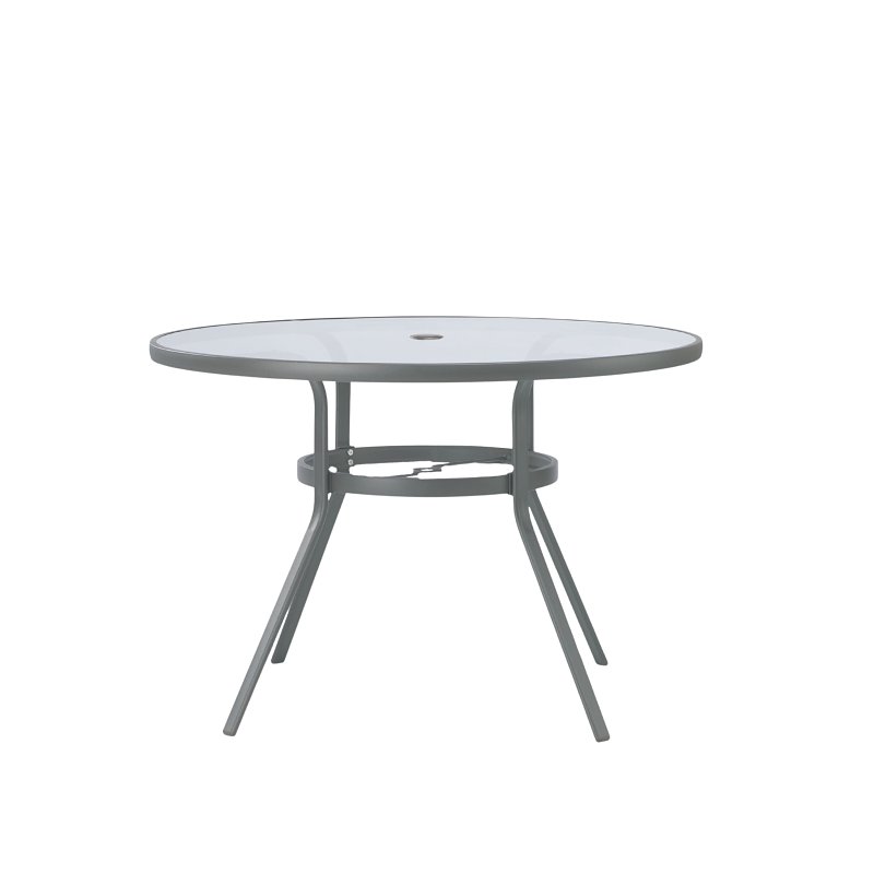 PATIO DINING TABLE ROUND STEEL