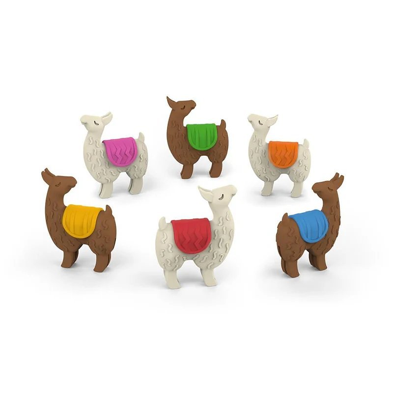Fred & FRIENDS 5238776 Wine Glass Marker, Specifications: llamas Design, Rubber/Silicone, 6/PK