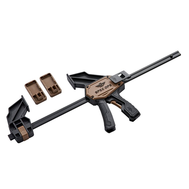 Spec Ops SPEC-TCL13-2PK Large Bar Clamp, 330 lb, 13-1/8 in Max Opening