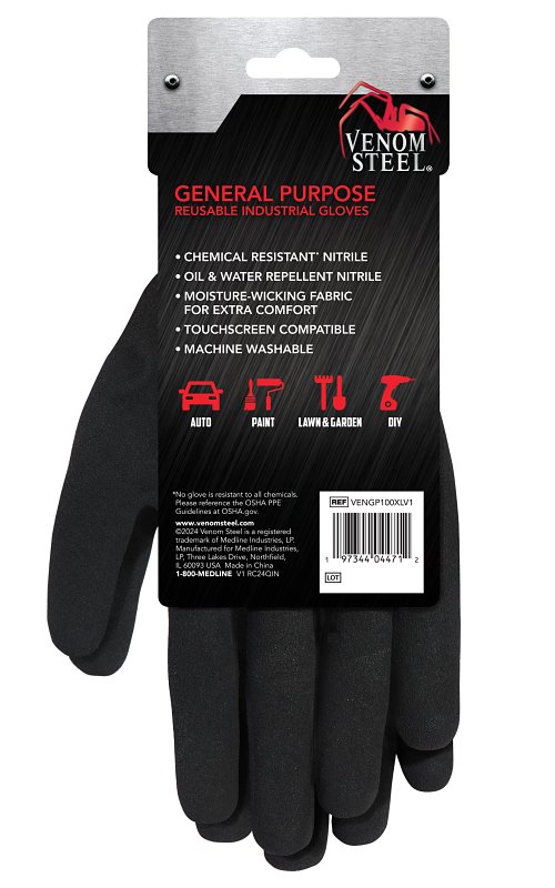 GEN PURP GLOVES REUSABLE L/XL
