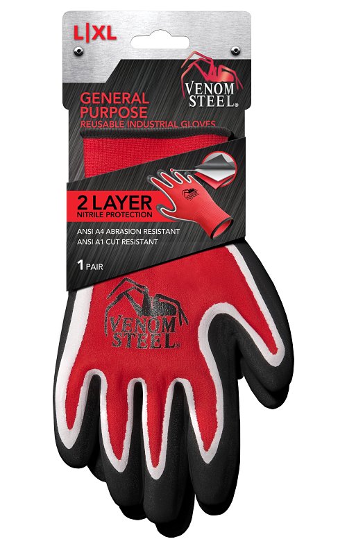 GEN PURP GLOVES REUSABLE L/XL