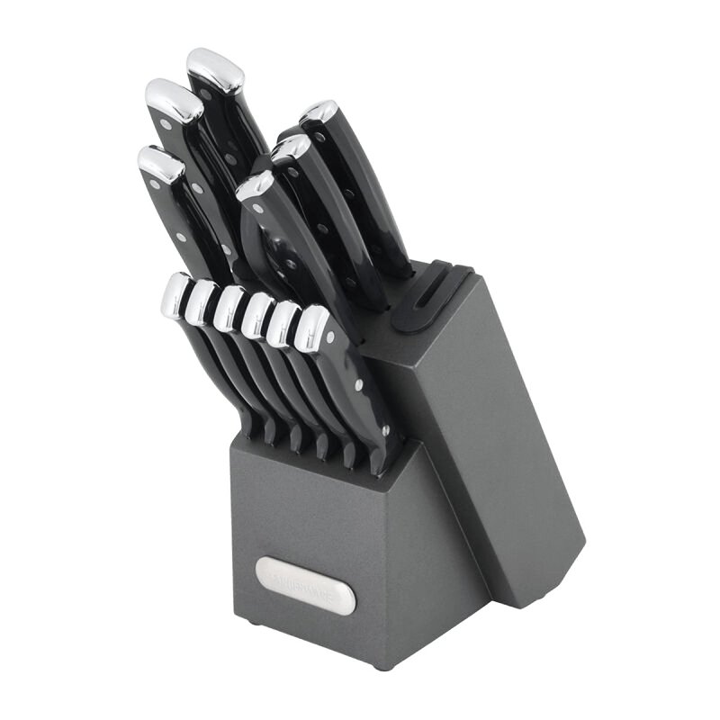 Farberware 5286485 Knife Set, 14-Piece, Plastic/Stainless Steel