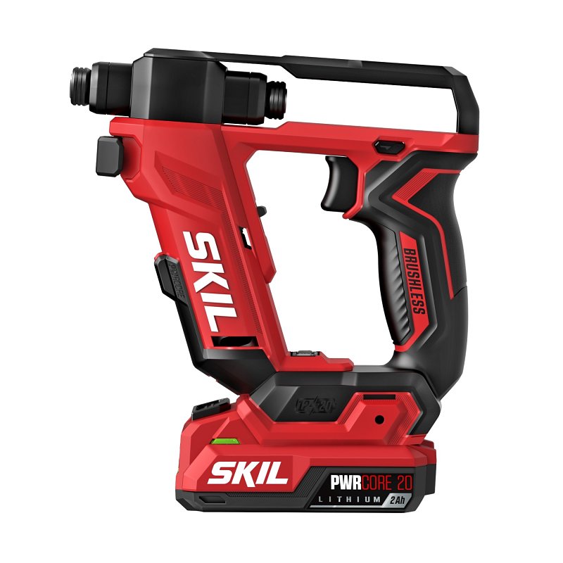 Skil DL6300D-12 Flip Drill, Battery Included, 12, 20 V, 2 Ah, 1/4 in Chuck, Hex Collet Chuck