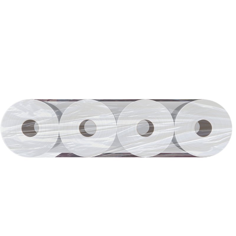 Brawny Tear-A-Square 44579 Paper Towel Roll, 3-Ply