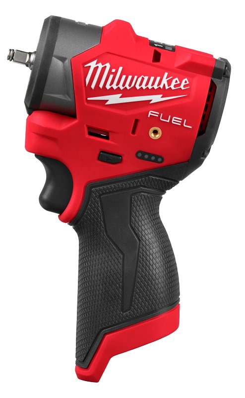Milwaukee M12 3048-20 Impact Wrench, Tool Only, 12 VDC, 1/4 in Drive, Square Drive, 0 to 4400 ipm IPM