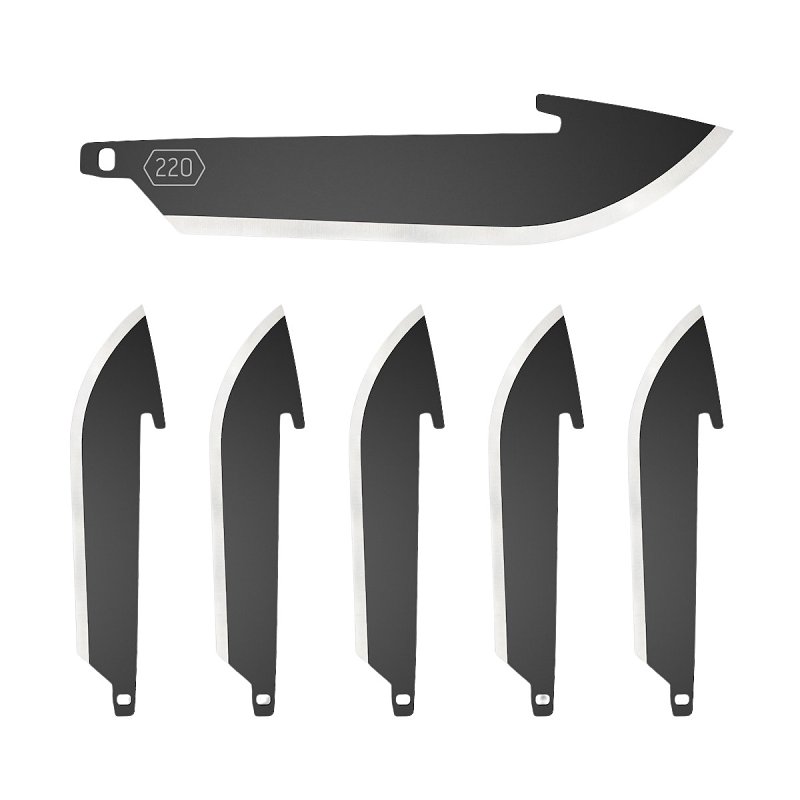 Outdoor Edge RR22K-6C Replacement Blade Set, 2.2 in L, Stainless Steel