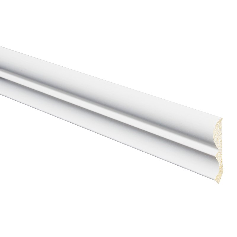 Interplast Group 90740800032 Crown Moulding, Polystyrene, Crystal White