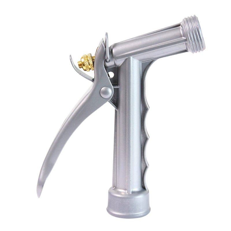 Chapin 4696 Fireman's Hose Nozzle, 3/4 in, Female GHT, 2.5 to 10 gpm, Metal/Poly, Black