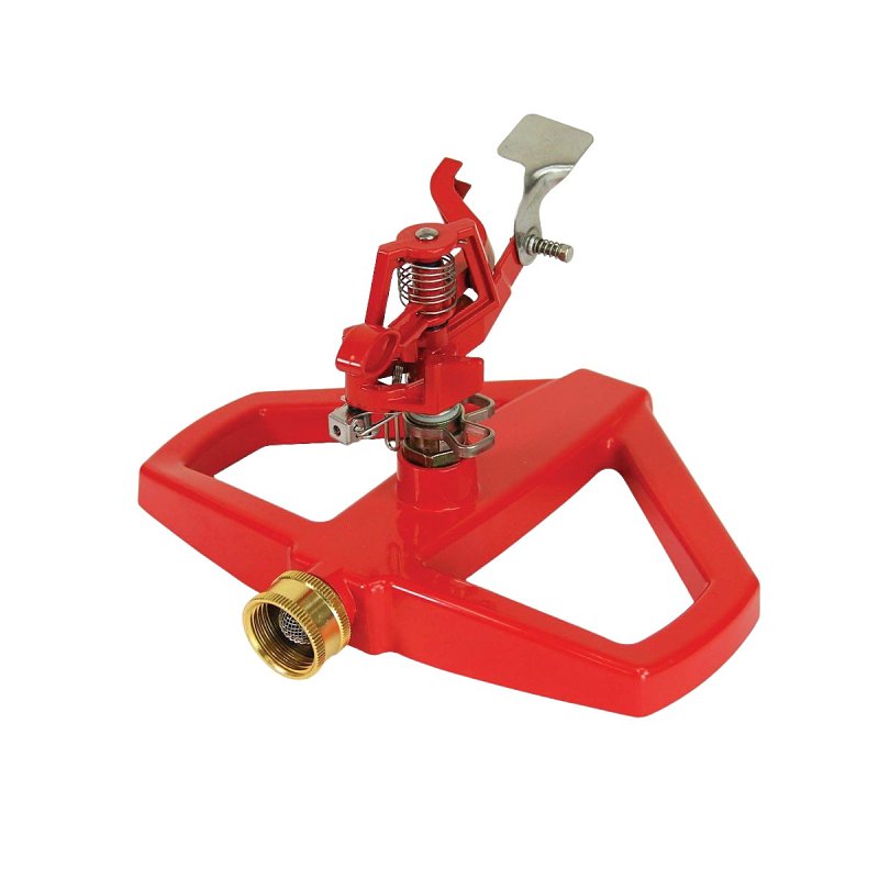 Chapin 4981 Heavy-Duty Impact Sprinkler, 3/4 in Connection, 85 ft, 360 deg Nozzle Trajectory, Adjustable Nozzle, Metal