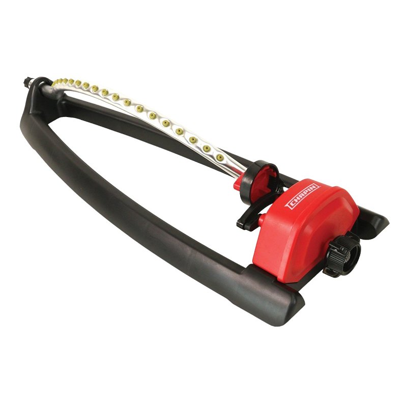 Chapin 49971 Oscillating Lawn Sprinkler, Metal/Plastic