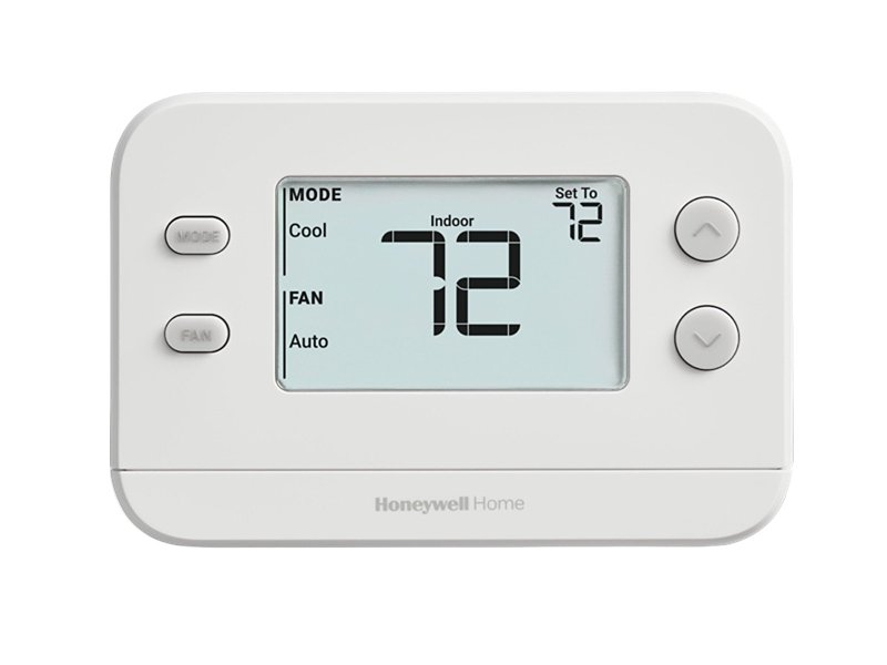 Honeywell Home X2S Series RTH2CWF/N Wi-Fi Thermostat, 120 to 240 V, Remote Control, Backlit Display