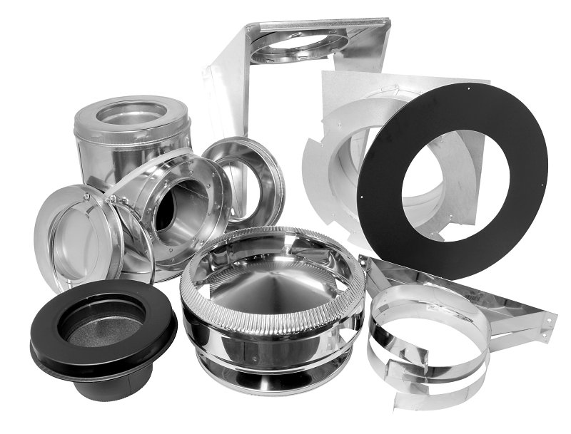 Selkirk SuperVent 2100 JM7WSP Wall Support Kit, Specifications: 7 in Size