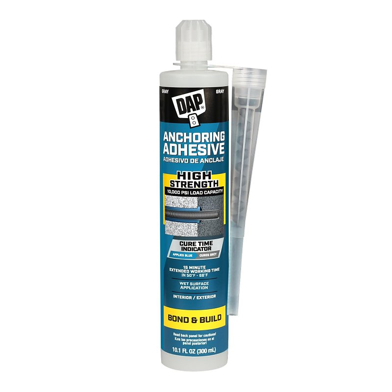 DAP 7079828100 Anchoring Adhesive, Solid, 10.1 oz Cartridge