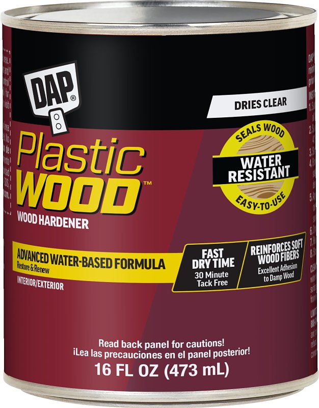 Plastic Wood 7079821000 Hardener, Solid, Natural, 16 oz Can