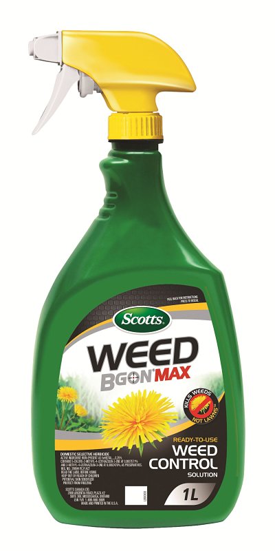 Scotts Weed B Gon Series 0307610 Weed Control, Liquid, Spray Application, 1 L Bottle