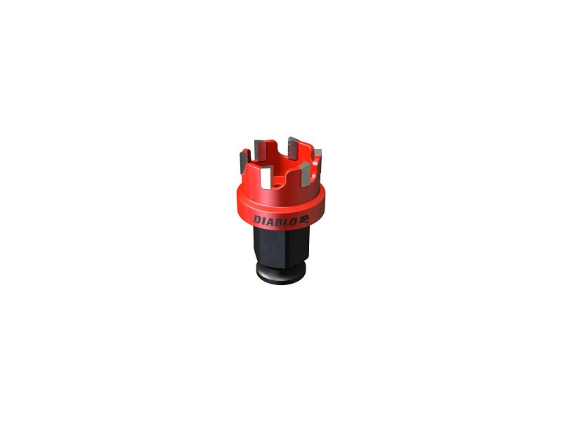 Diablo Steel Demon DHS1000CF Hole Cutter, 1 in Dia, Carbide Cutting Edge